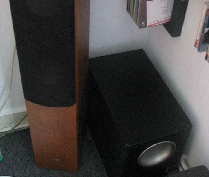 Elac 105 II & Canton Subwoofer